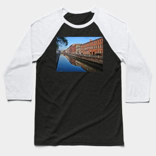 Perfect Reflection at Griboedov Canal. Saint Petersburg, Russia Baseball T-Shirt